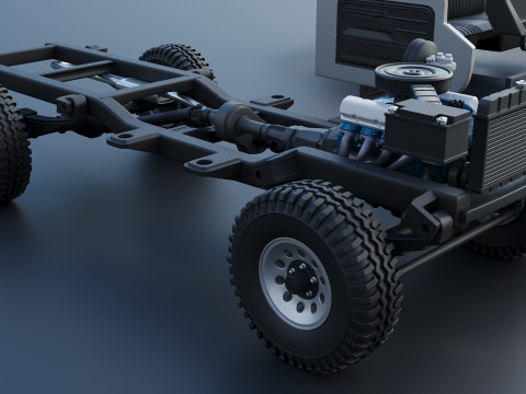 Pickup Truck F-150 1978 Modèles 3D en vedette