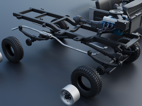 Pickup Truck F-150 1978 Modèles 3D en vedette