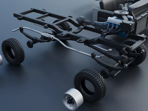 Pickup Truck F-150 1978 3D Print Model