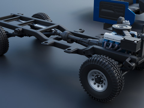 Pickup Truck F-150 1979 Model Cetak 3D