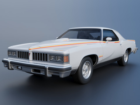 Pontiac Can Am 1977 3D Print Model