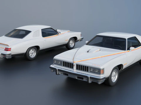 Pontiac Can Am 1977 3D Print Model