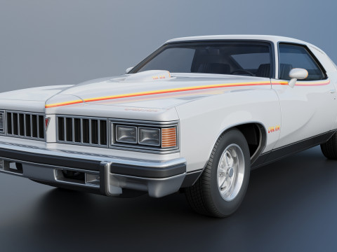 Pontiac Can Am 1977 3D-printmodel