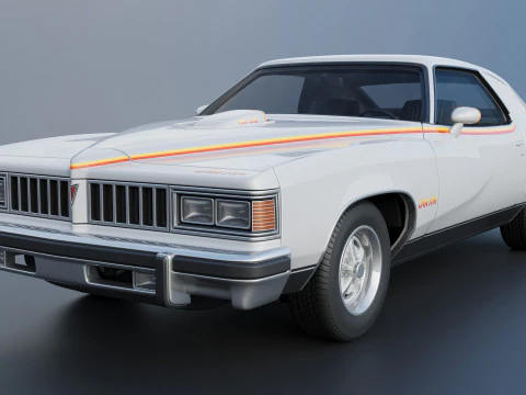 Pontiac Can Am 1977 3D Print Model