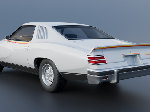 Pontiac Can Am 1977 3D-printmodel