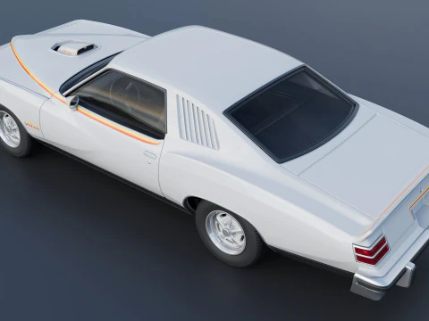 Pontiac Can Am 1977 3D Print Model