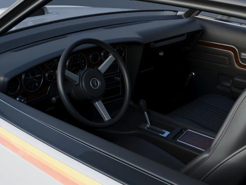 Pontiac Can Am 1977 3D Print Model