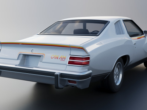 Pontiac Can Am 1977 3D-printmodel