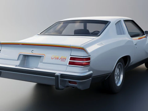Pontiac Can Am 1977 3D Print Model