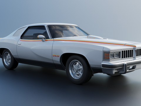 Pontiac Can Am 1977 3D-printmodel
