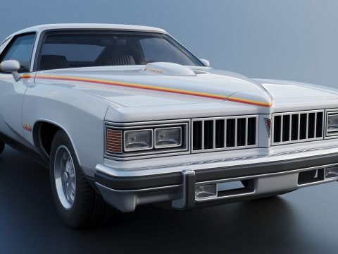 Pontiac Can Am 1977 3D-printmodel