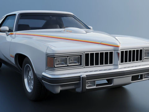 Pontiac Can Am 1977 3D Print Model