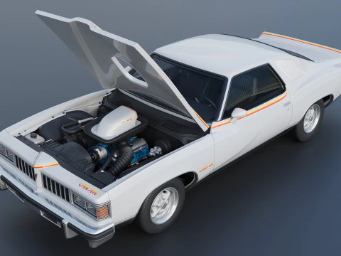 Pontiac Can Am 1977 3D Print Model