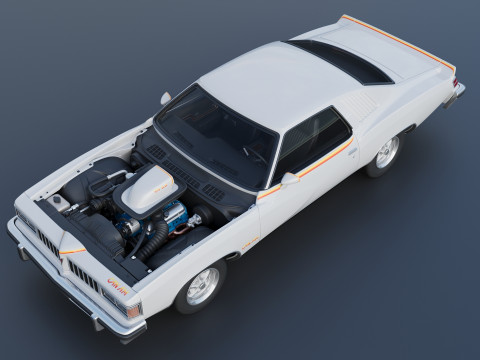 Pontiac Can Am 1977 3D-printmodel