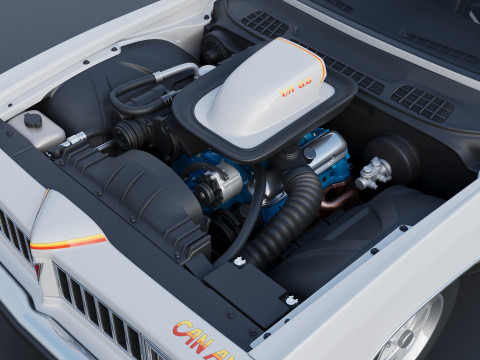 Pontiac Can Am 1977 3D-printmodel