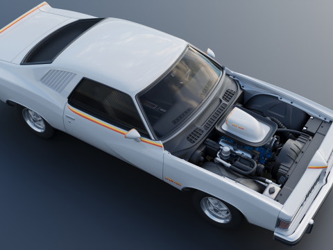 Pontiac Can Am 1977 3D-printmodel