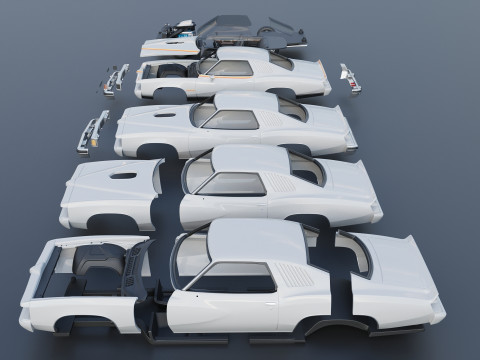 Pontiac Can Am 1977 3D-printmodel
