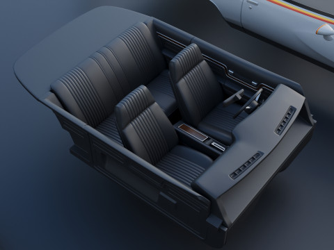 Pontiac Can Am 1977 3D-printmodel