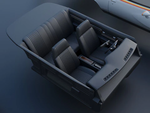 Pontiac Can Am 1977 3D Print Model