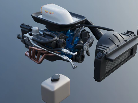 Pontiac Can Am 1977 3D Print Model