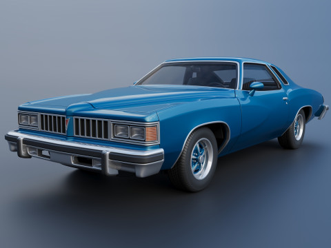Pontiac LeMans 1977 3D Print Model