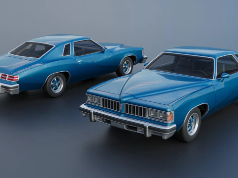 Pontiac Le Mans 1977 Modelo de Impressão 3D