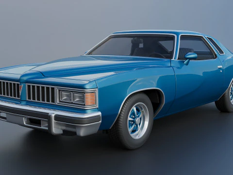 Pontiac Le Mans 1977 Modelo de Impressão 3D
