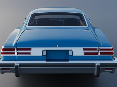 Pontiac LeMans 1977 Modelo de Impressão 3D