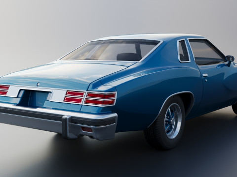 Pontiac LeMans 1977 Modelo de Impressão 3D