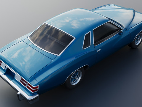 Pontiac LeMans 1977 Modelo de Impressão 3D