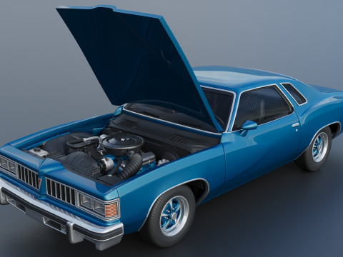 Pontiac LeMans 1977 Modelo de Impressão 3D