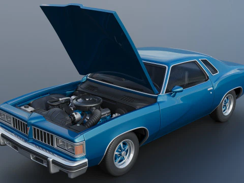 Pontiac Le Mans 1977 Modelo de Impressão 3D