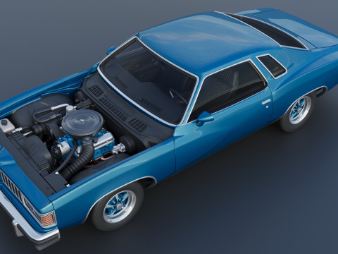 Pontiac LeMans 1977 Modelo de Impressão 3D