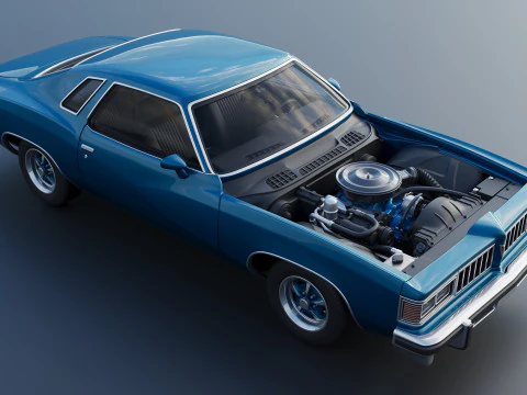 Pontiac Le Mans 1977 Modelo de Impressão 3D