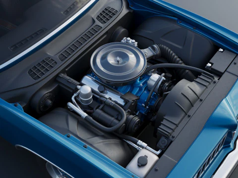 Pontiac Le Mans 1977 Modelo de Impressão 3D