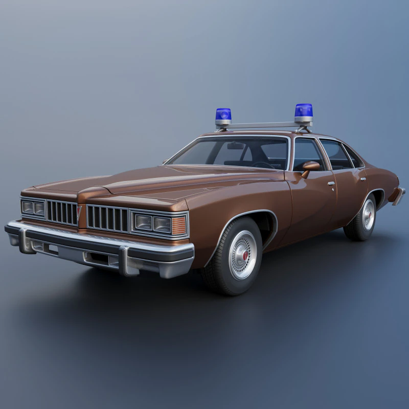 Pontiac LeMans 4 Door 3D Print Model .c4d .max .obj .3ds .fbx .stl .blend 