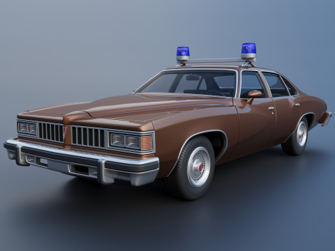 Pontiac LeMans 4 Door 3D Print Model