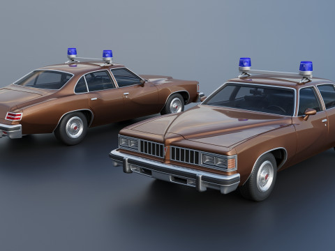 Pontiac LeMans 4 Door Modèles 3D en vedette