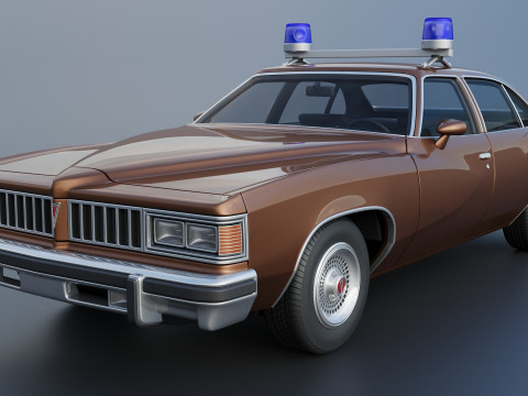 Pontiac LeMans 4 Door Modèles 3D en vedette