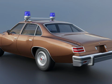 Pontiac LeMans 4 Door 3D Print Model