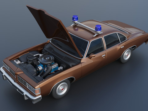 Pontiac LeMans 4 Door Modèles 3D en vedette