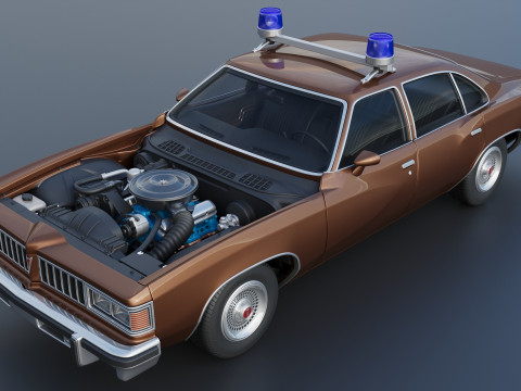 Pontiac LeMans 4 Door Modèles 3D en vedette