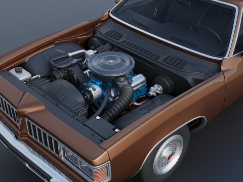 Pontiac LeMans 4 Door Modèles 3D en vedette