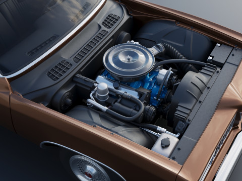 Pontiac LeMans 4 Door Modèles 3D en vedette