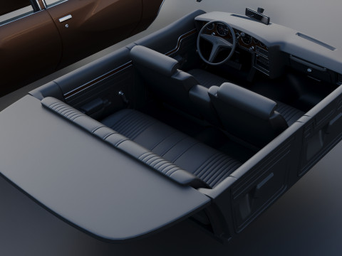 Pontiac LeMans 4 Door Modèles 3D en vedette