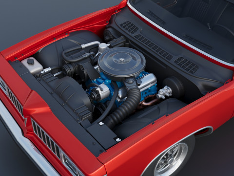 Pontiac LeMans Safari Wagon 1977 Model Cetak 3D