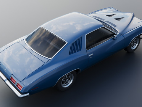 Pontiac Grand Am 1973 3Dプリントモデル