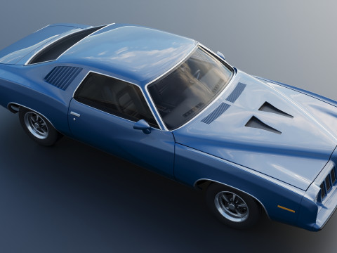 Pontiac Grand Am 1973 3Dプリントモデル