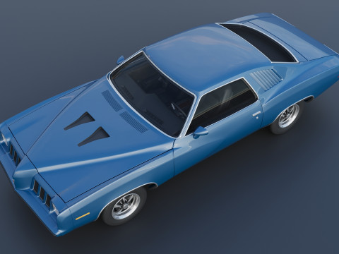 Pontiac Grand Am 1973 3Dプリントモデル