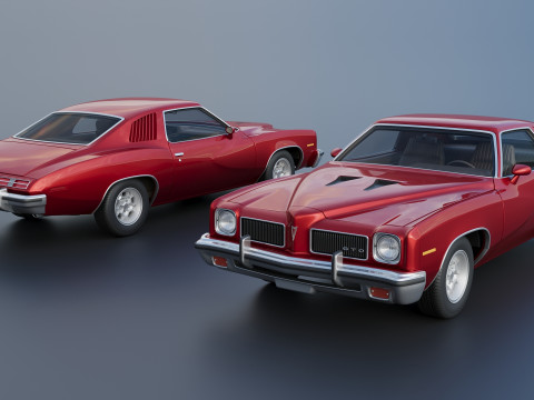 Pontiac GTO 1973 Modelo de impresión 3D